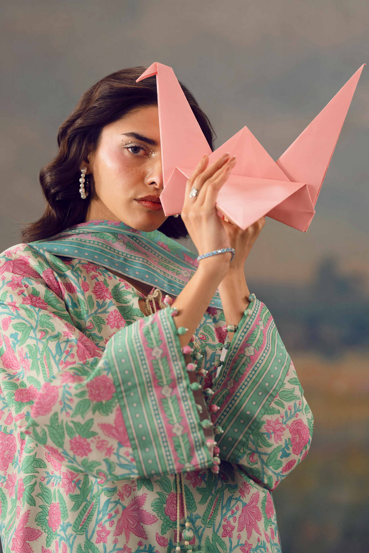 3 Piece - Printed Suit