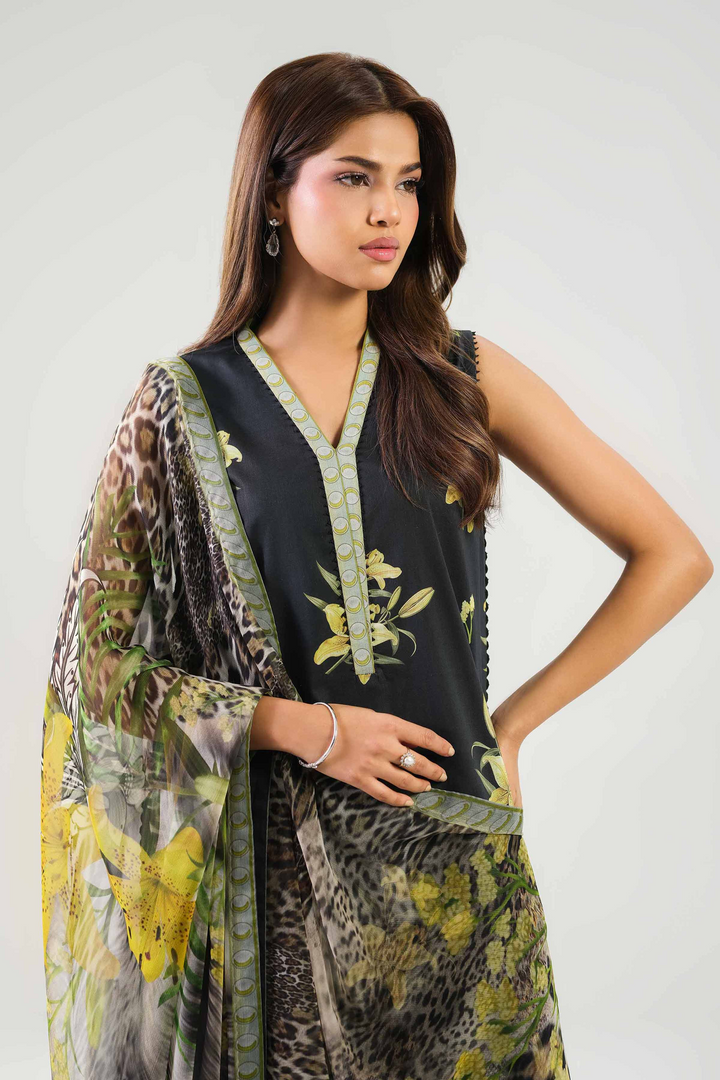 3 Piece - Printed Suit