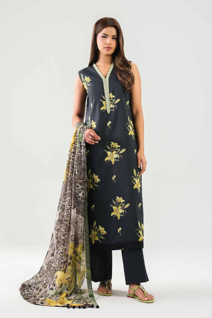 3 Piece - Printed Suit