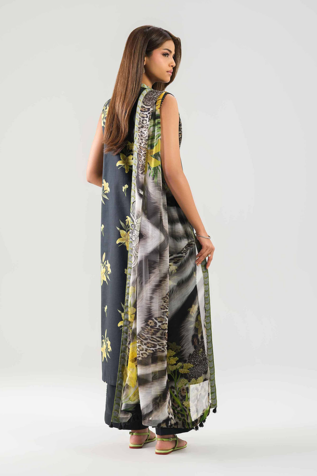 3 Piece - Printed Suit