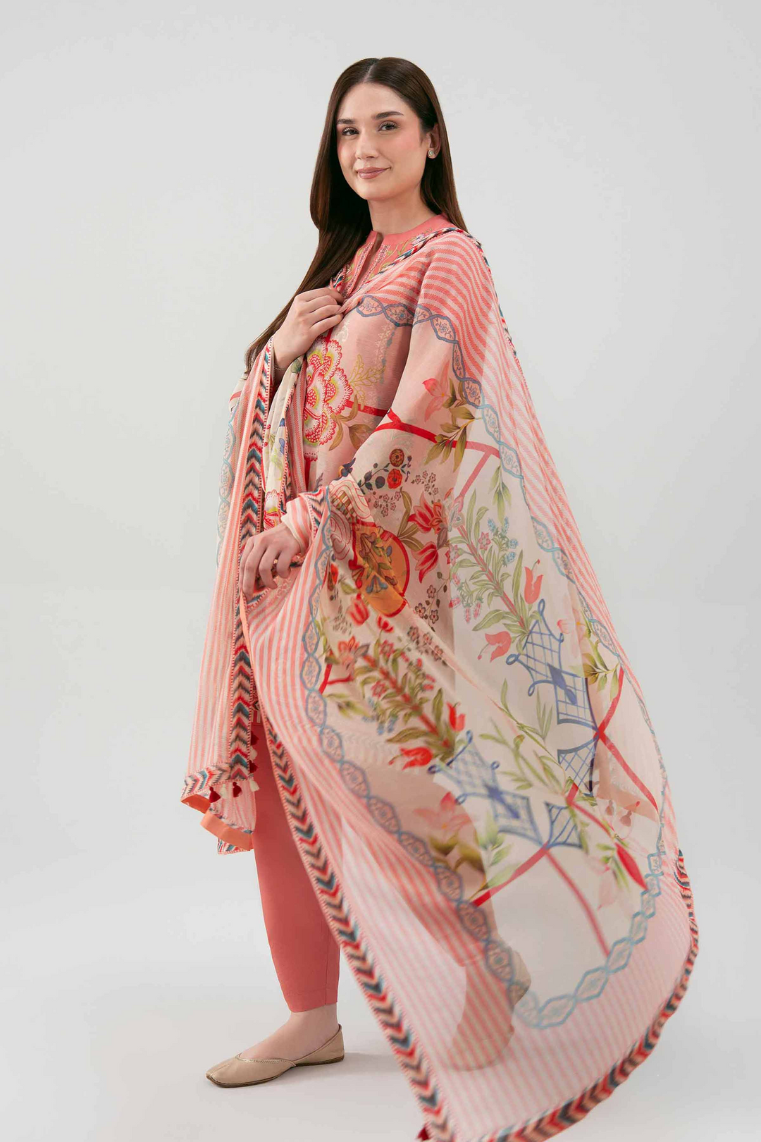 3 Piece - Printed Suit