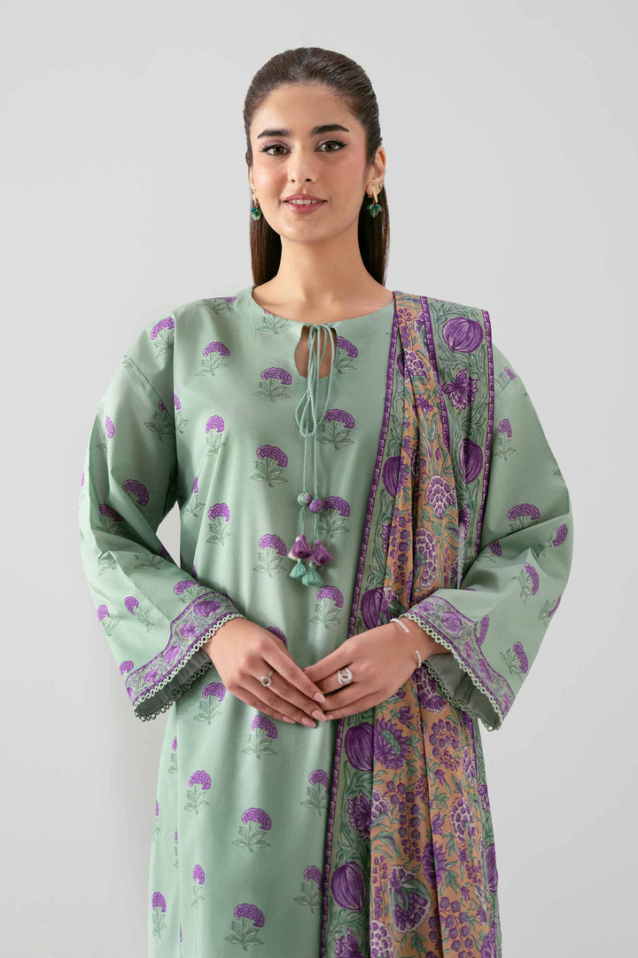 3 Piece - Printed Suit