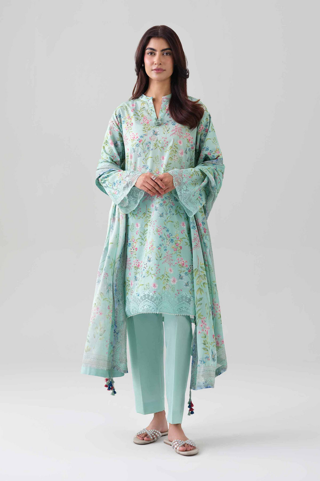 3 Piece - Printed Suit