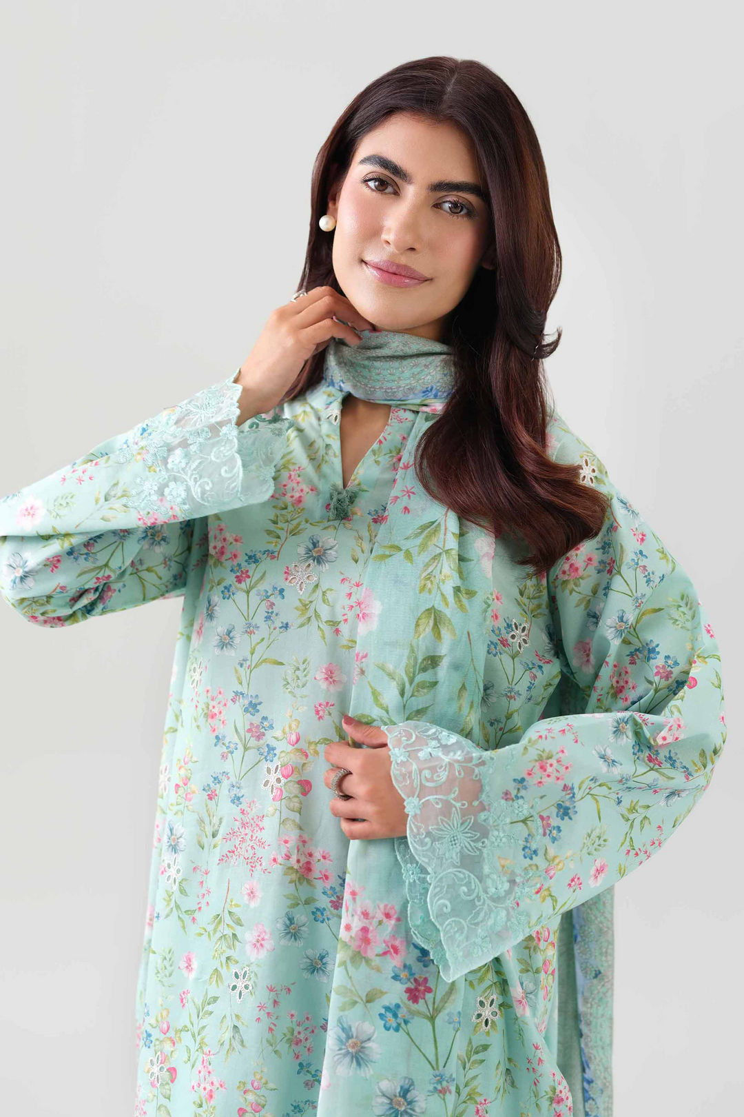 3 Piece - Printed Suit