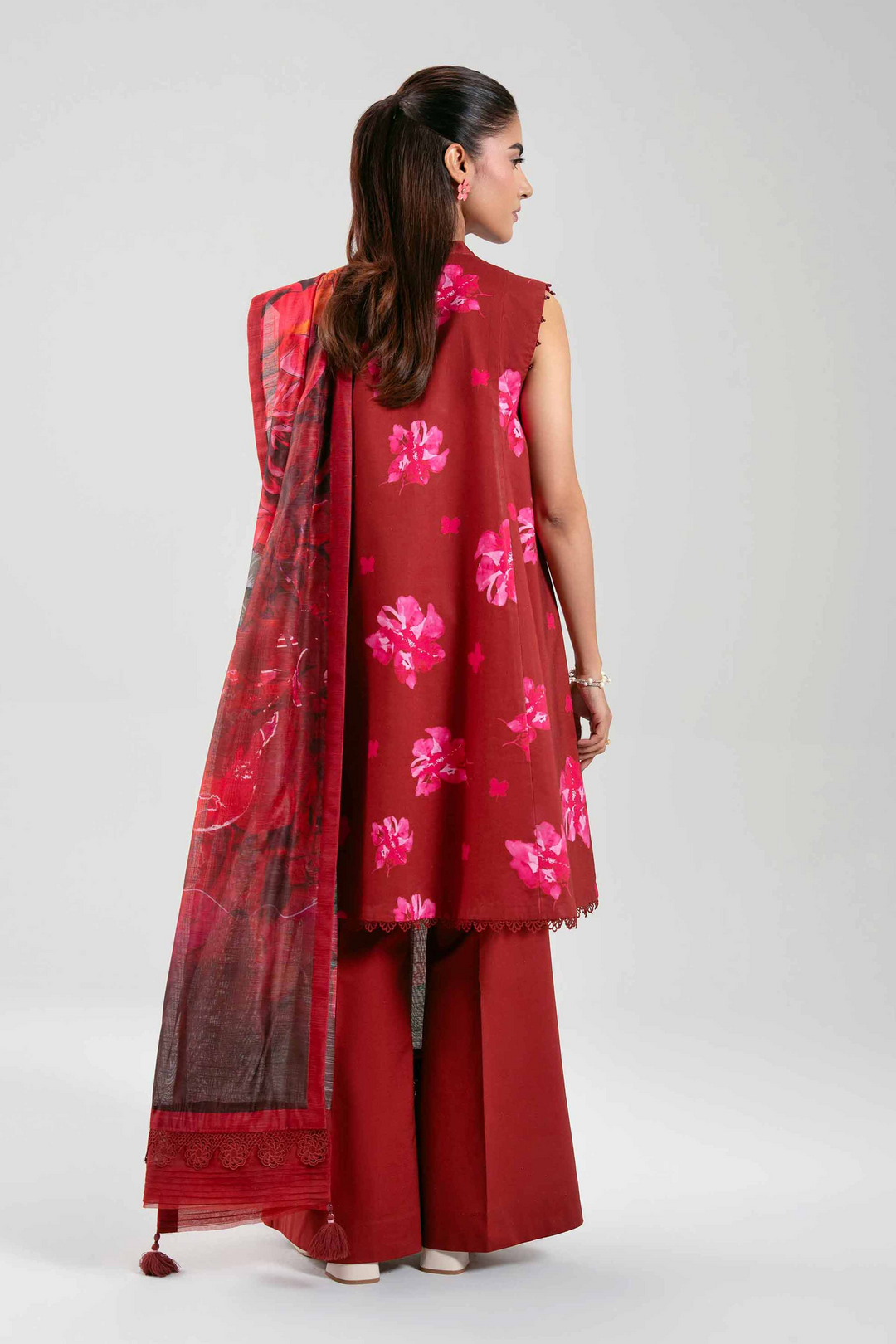 3 Piece - Printed Suit