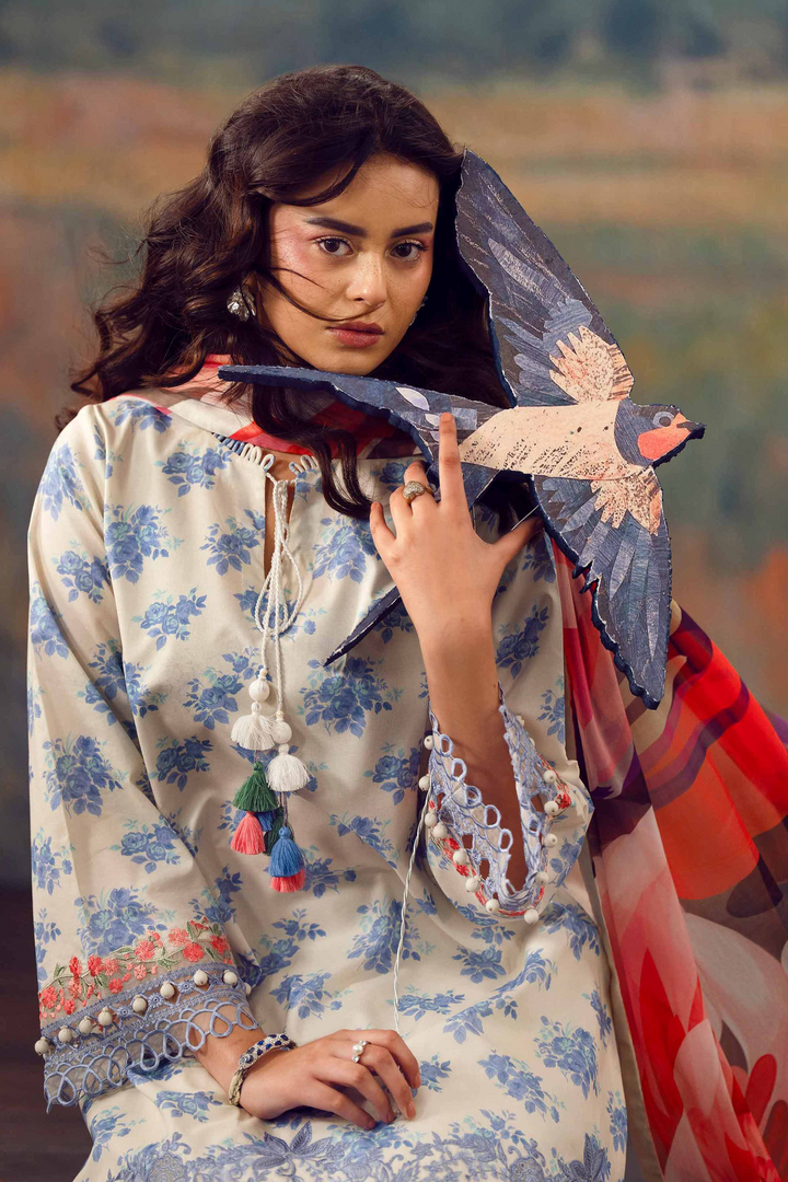 3 Piece - Printed Suit