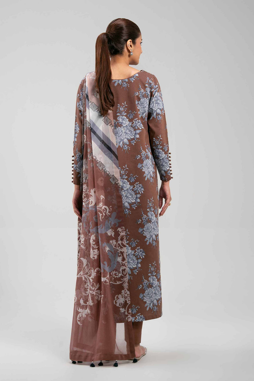 3 Piece - Printed Suit