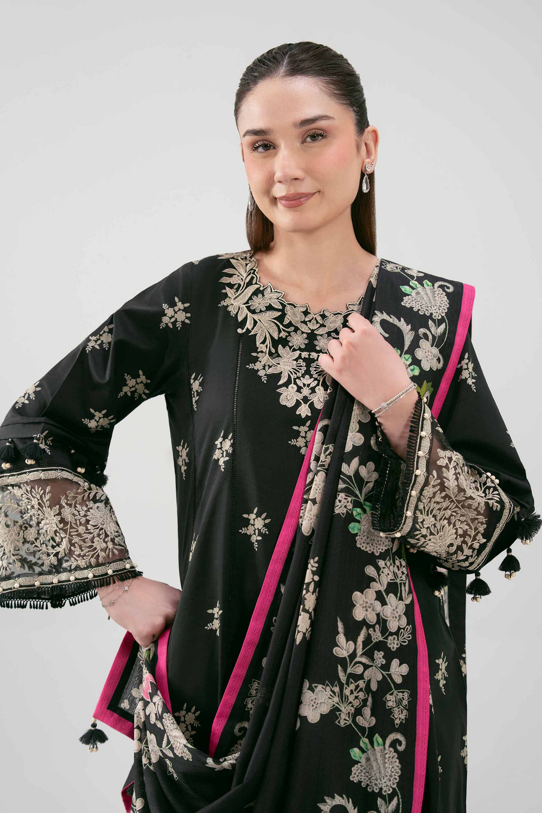 3 Piece - Printed Suit