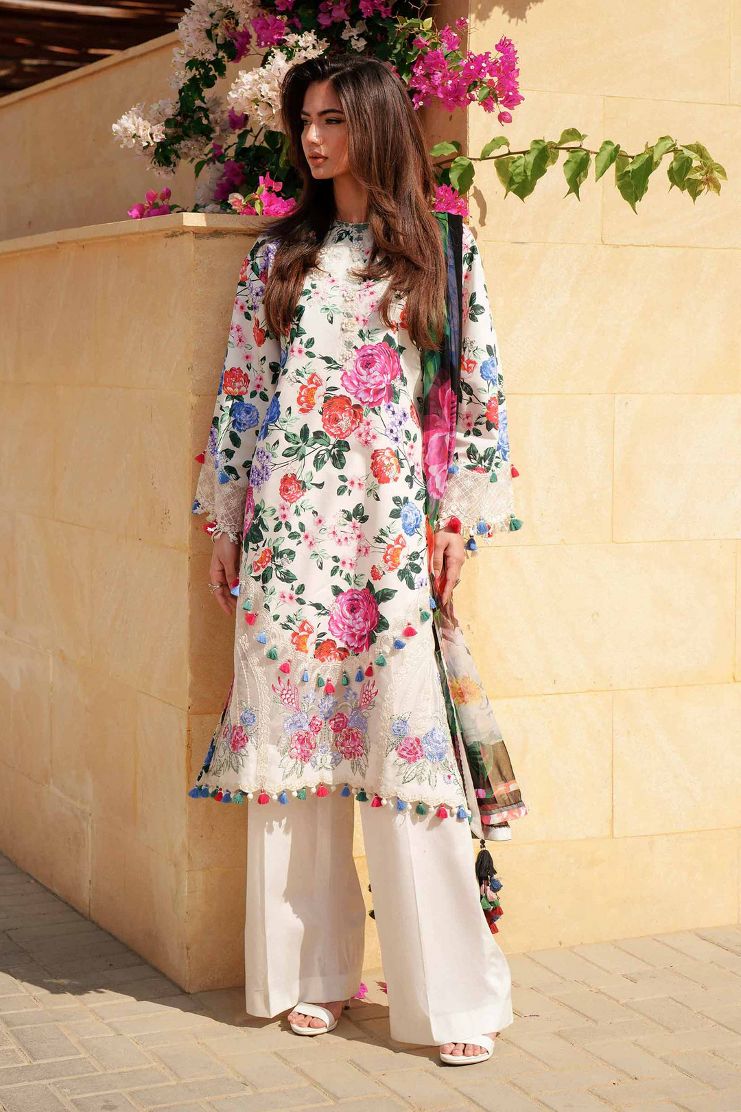 3 Piece - Printed Suit