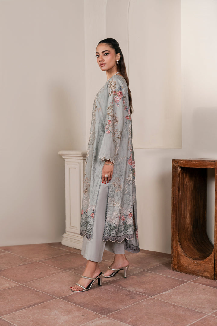 Resham Unstitched Cambric 3 Pcs Printed Suit