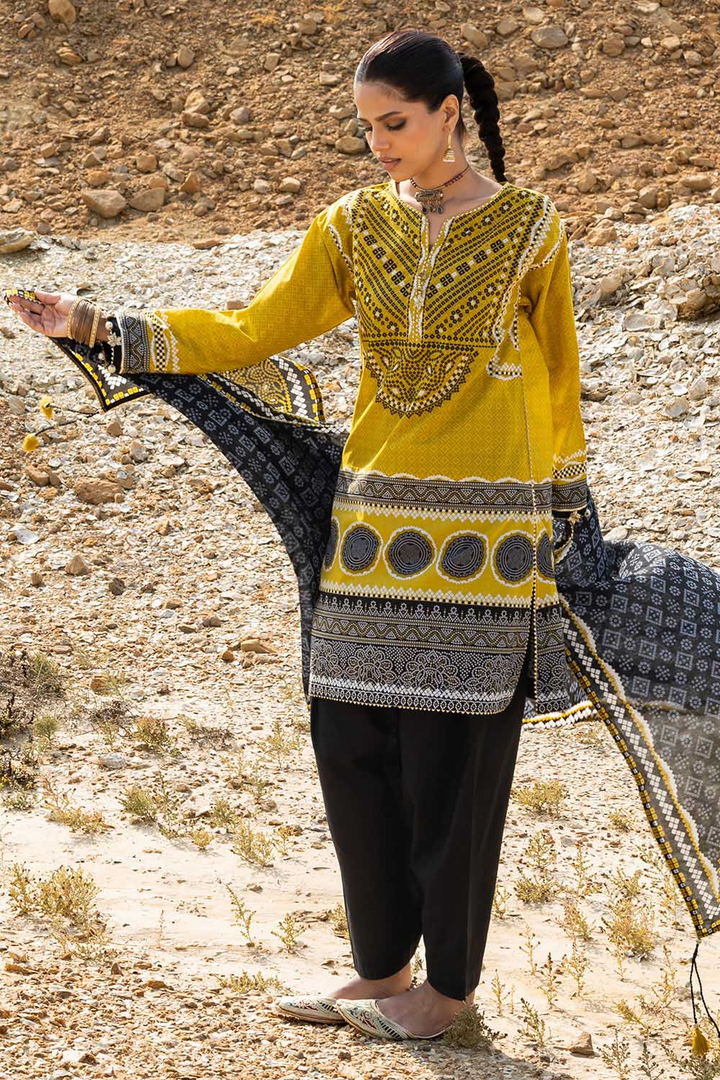 3 Piece Printed Lawn Suit