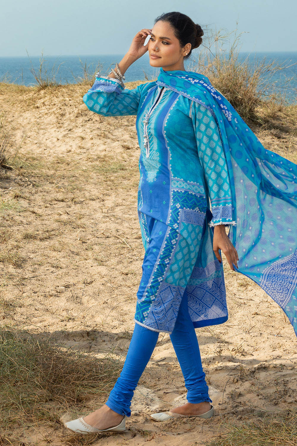 3 Piece Printed Lawn Suit