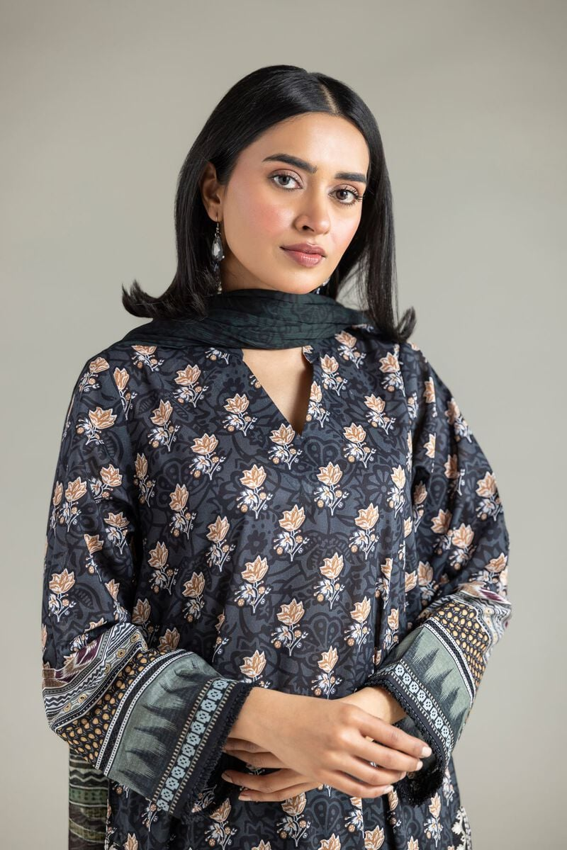 Printed | Cambric Three Piece Suit