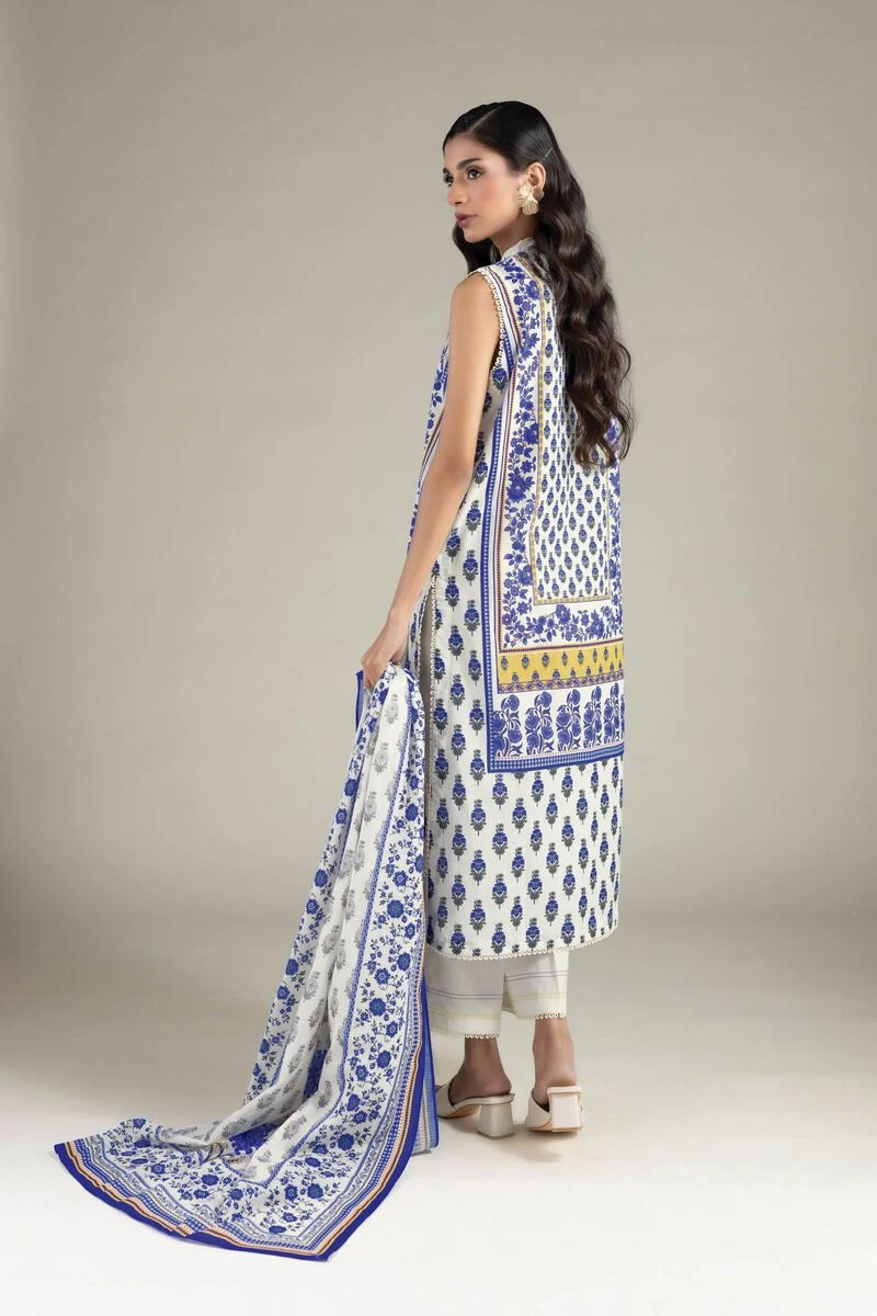 Printed | Cambric Three Piece Suit