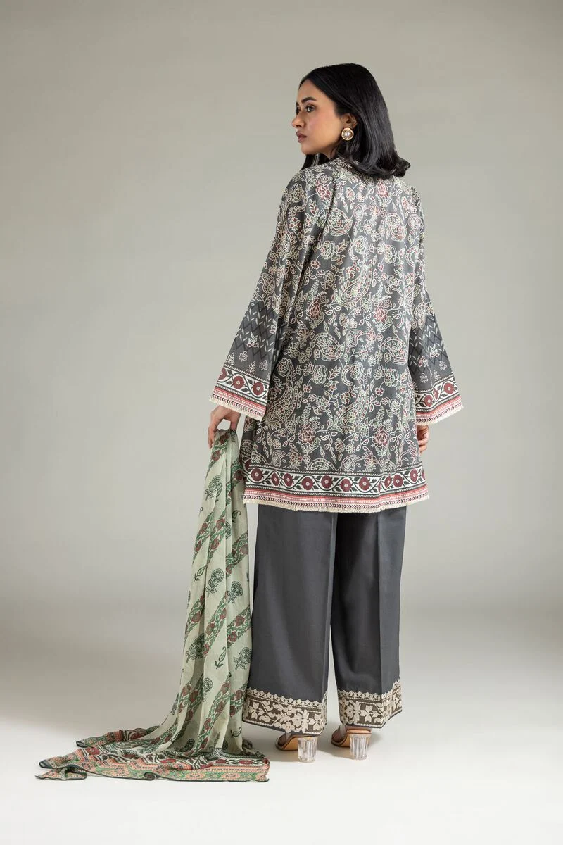 Embroidered | Lawn Fabrics 3 Piece