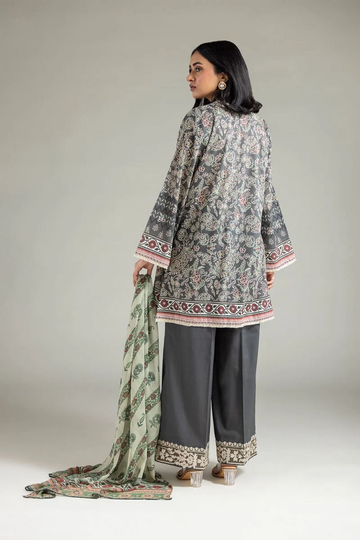 Embroidered | Lawn Fabrics 3 Piece