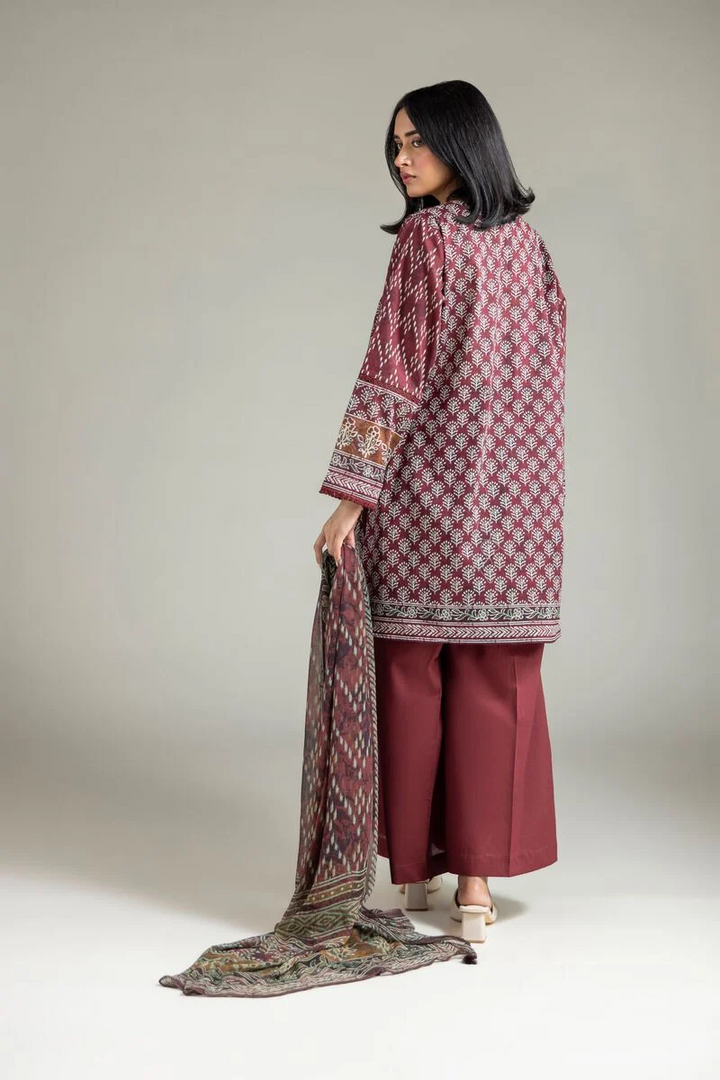 Embroidered | Lawn Fabrics 3 Piece