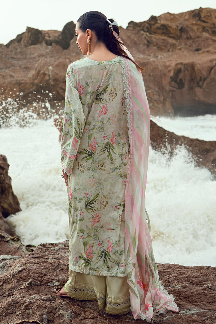Gardenia Unstitched Embroidered Lawn