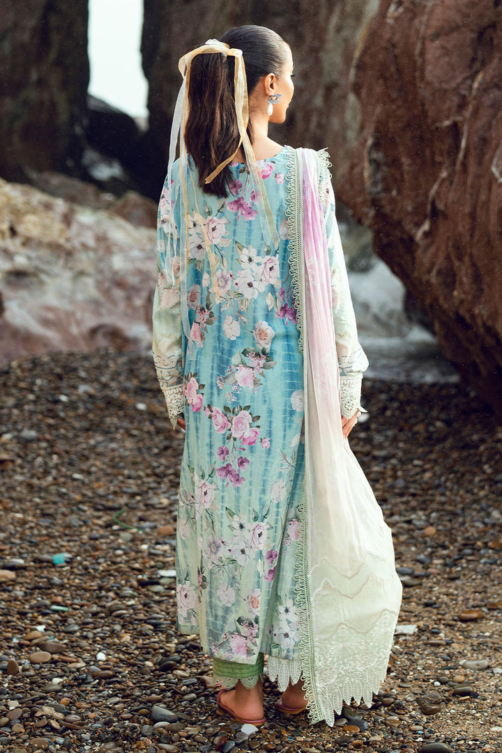 Gardenia Unstitched Embroidered Lawn