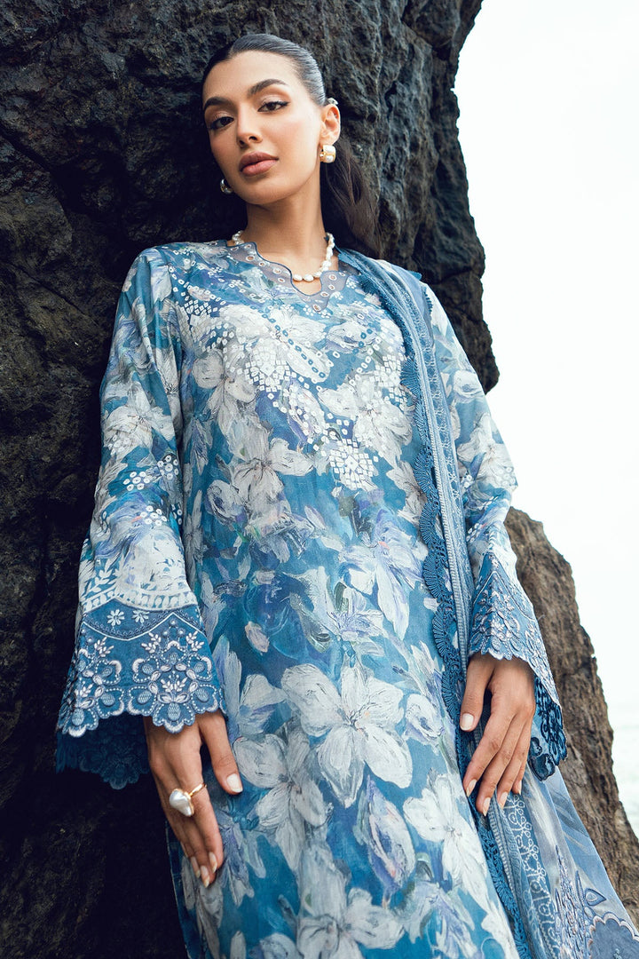 Gardenia Unstitched Embroidered Lawn