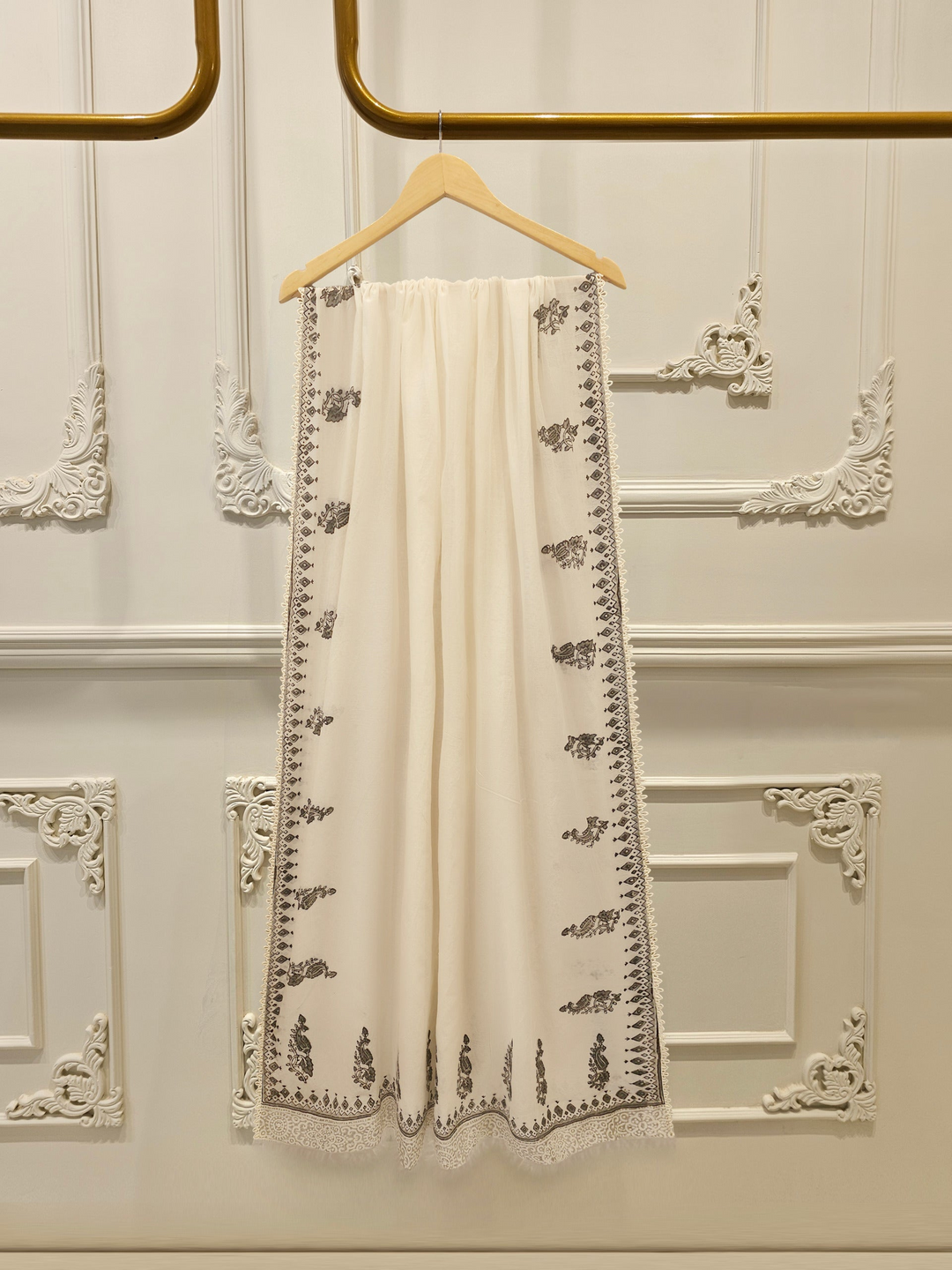 3 Piece - Hand Block Printed Kora Cotton Suit