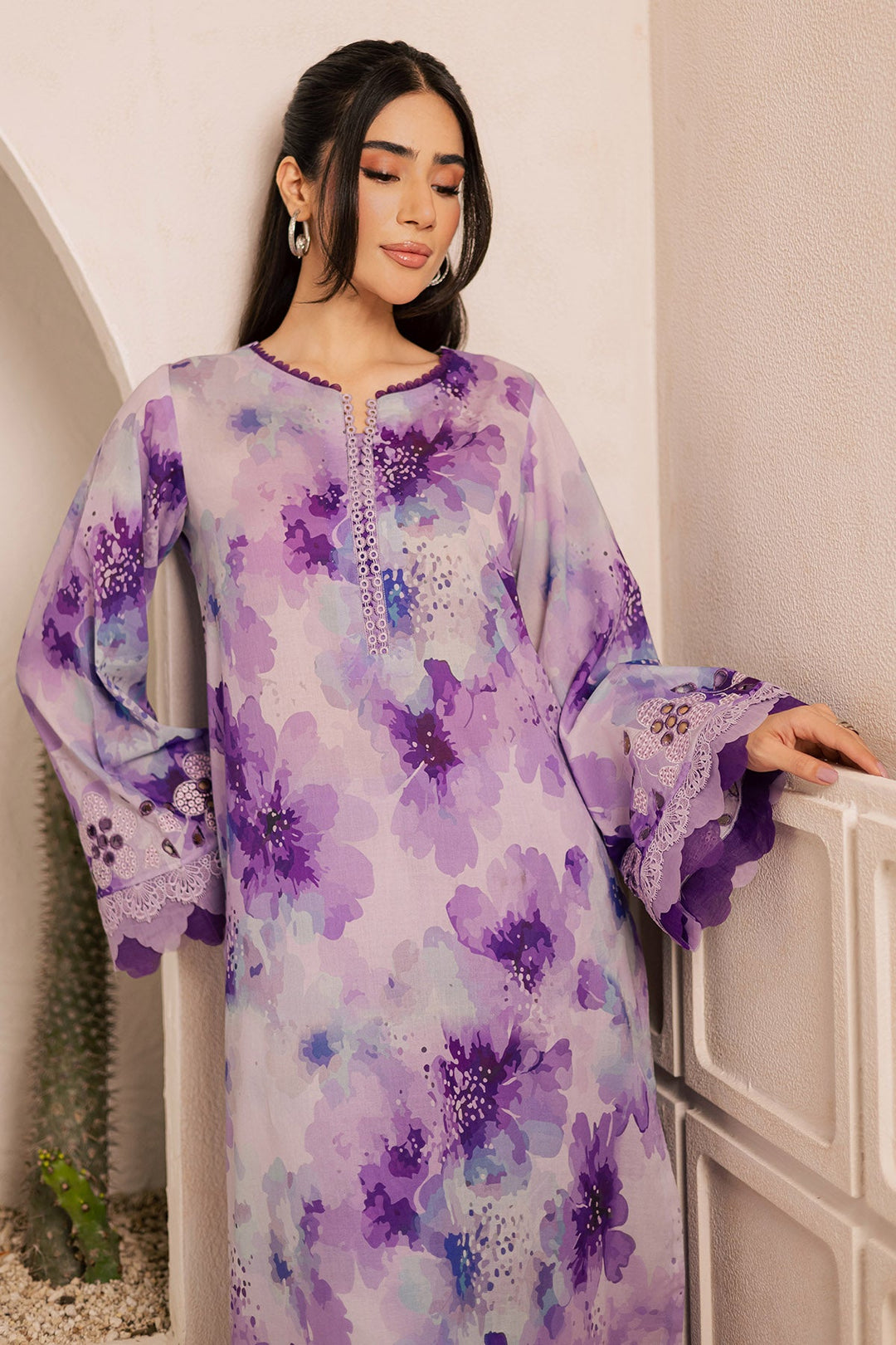 Ballerina Unstitched Lawn 2 piece