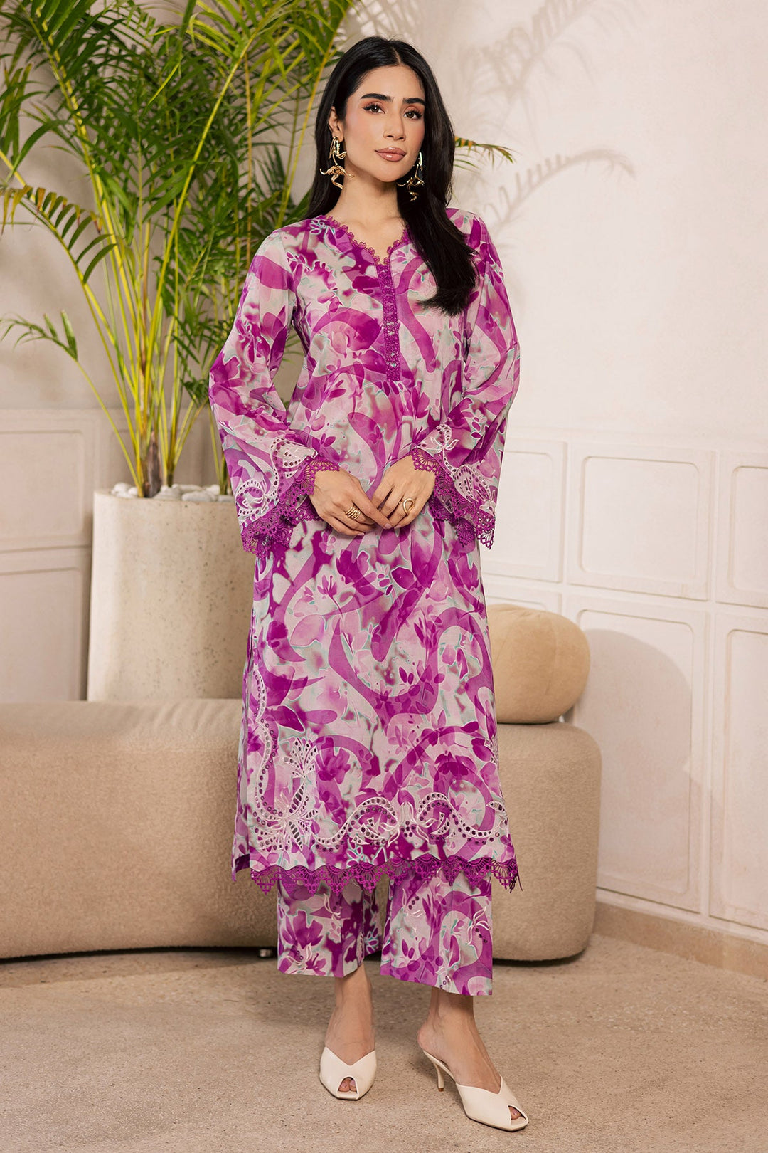 Ballerina Unstitched Lawn 2 piece