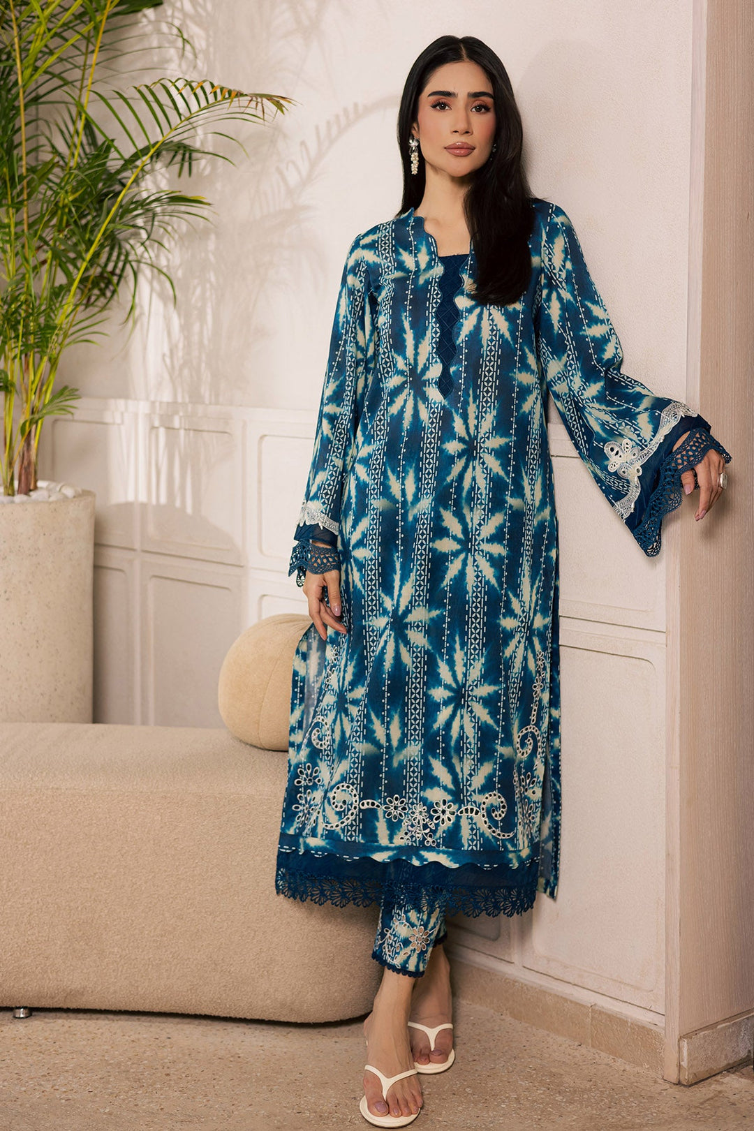 Ballerina Unstitched Lawn 2 piece