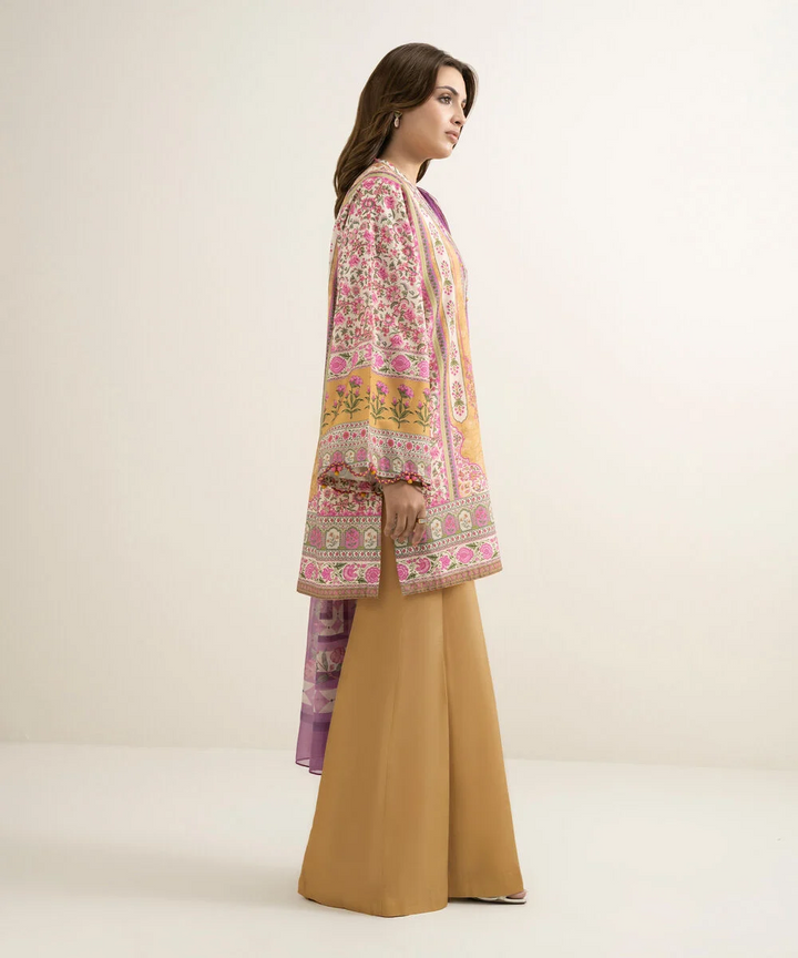 3 Piece - Printed Lawn Suit