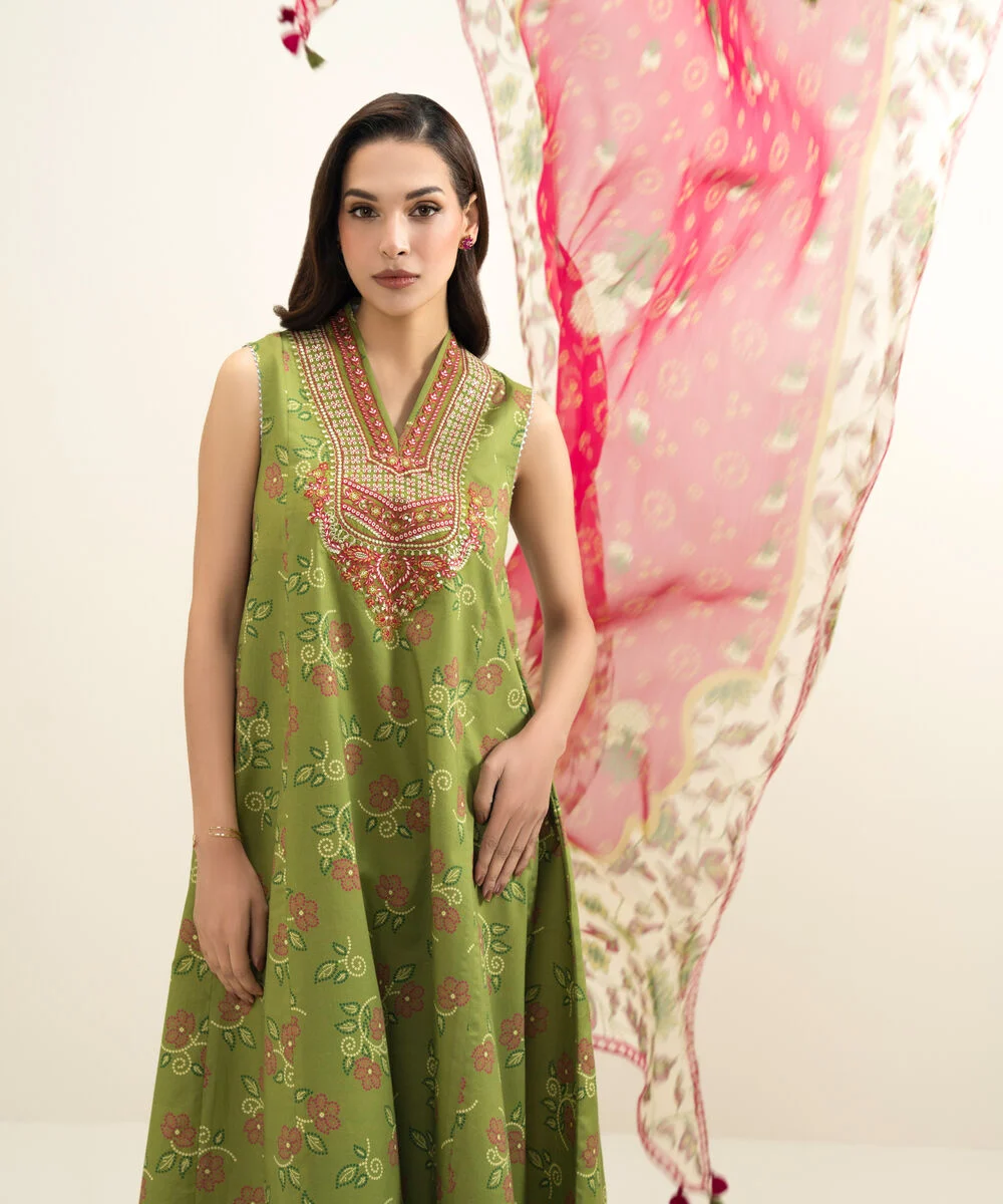 3 Piece - Printed Lawn Suit