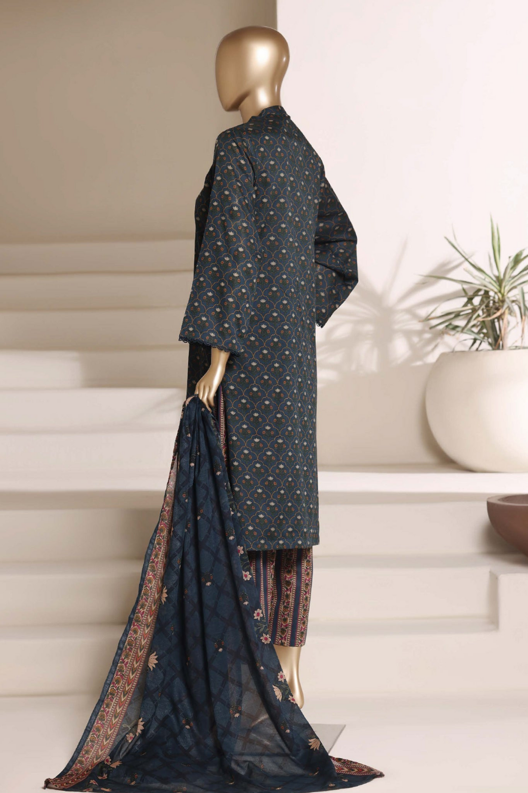 Sada Bahar Stitched 3 Piece Printed Lawn