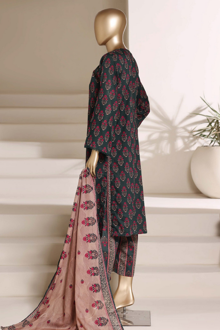 Sada Bahar Stitched 3 Piece Printed Lawn