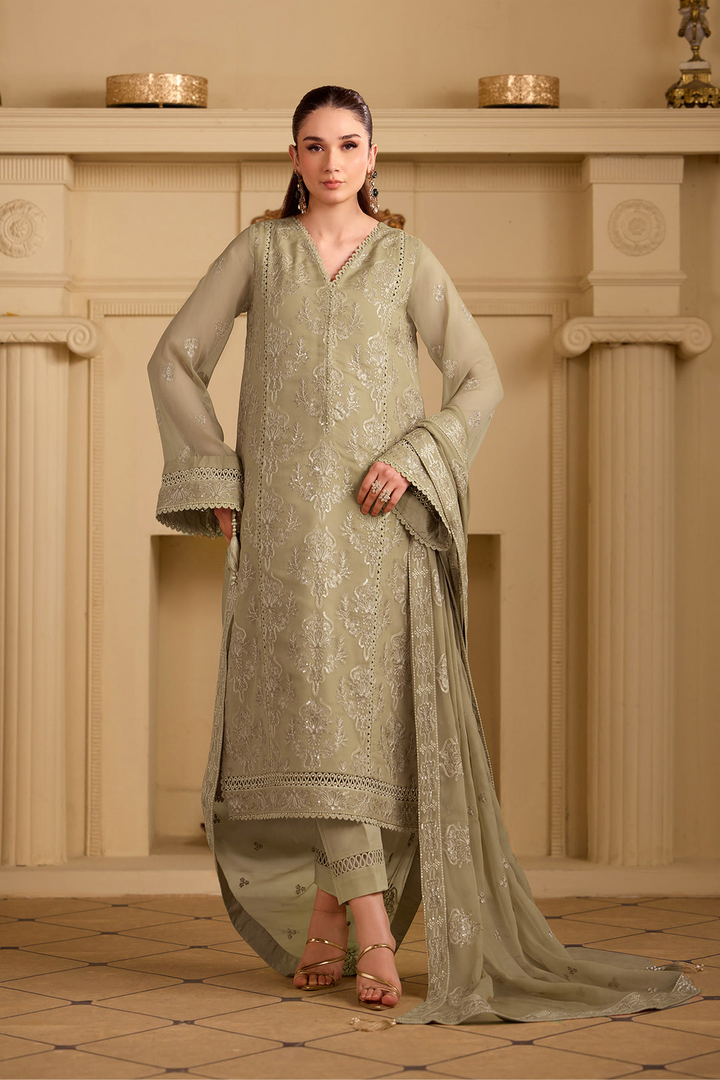 Embroidered Chiffon Unstitched
