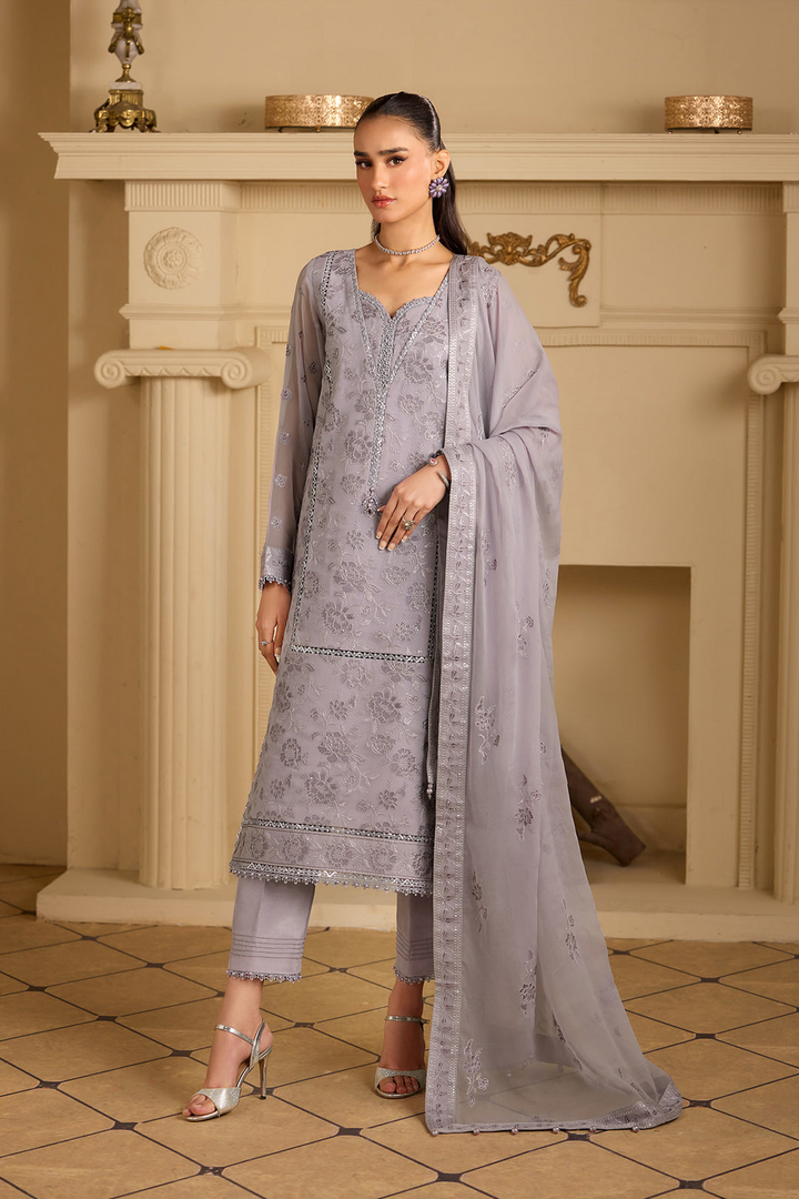 Embroidered Chiffon Unstitched