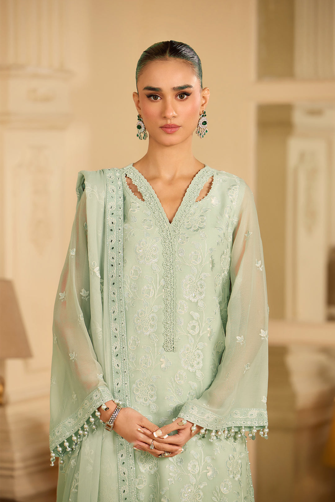Embroidered Chiffon Unstitched