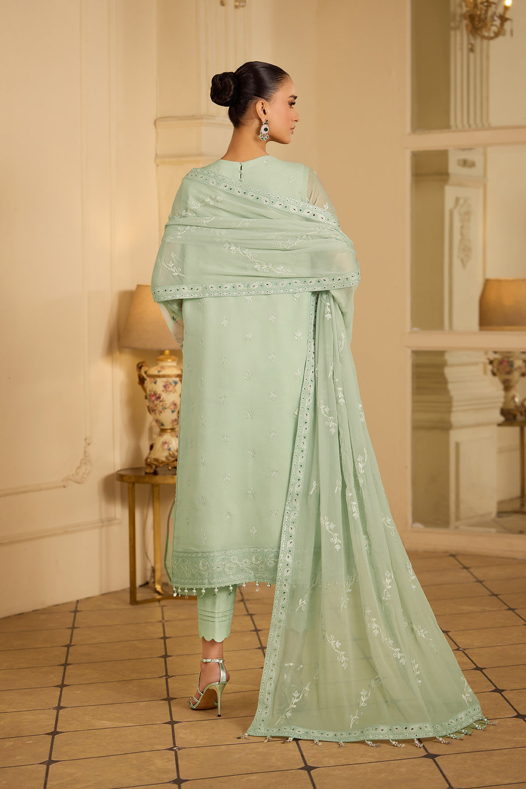 Embroidered Chiffon Unstitched