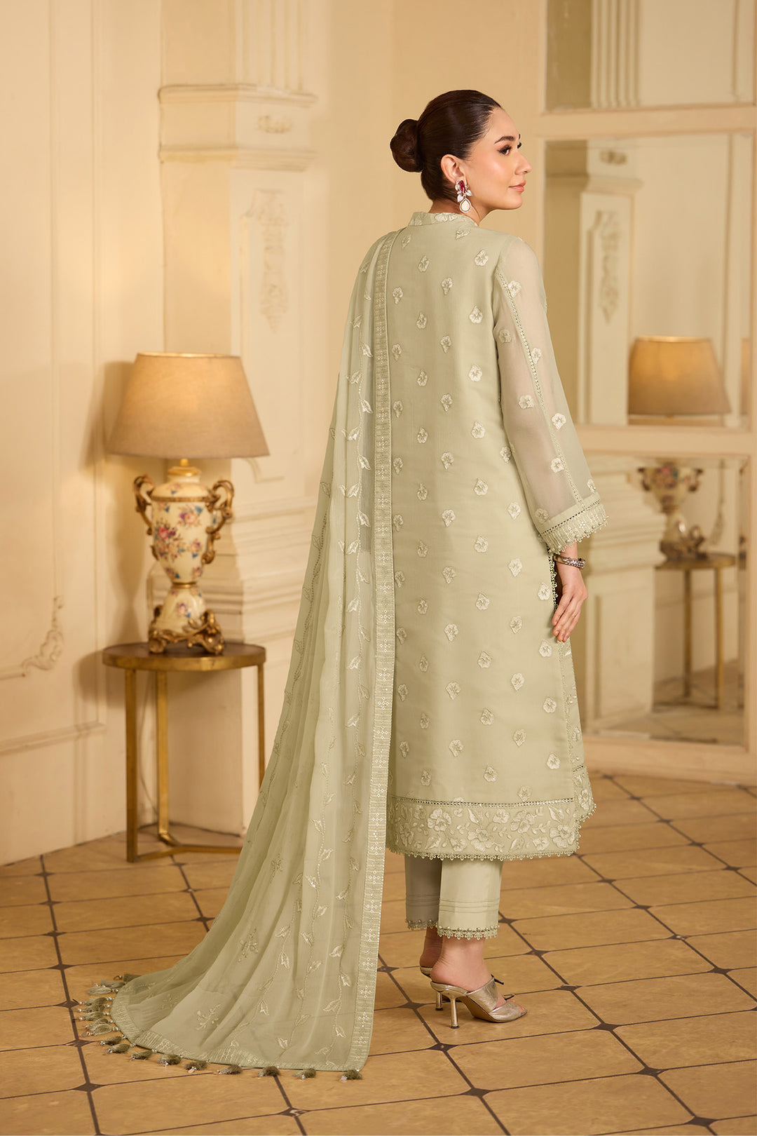Embroidered Chiffon Unstitched