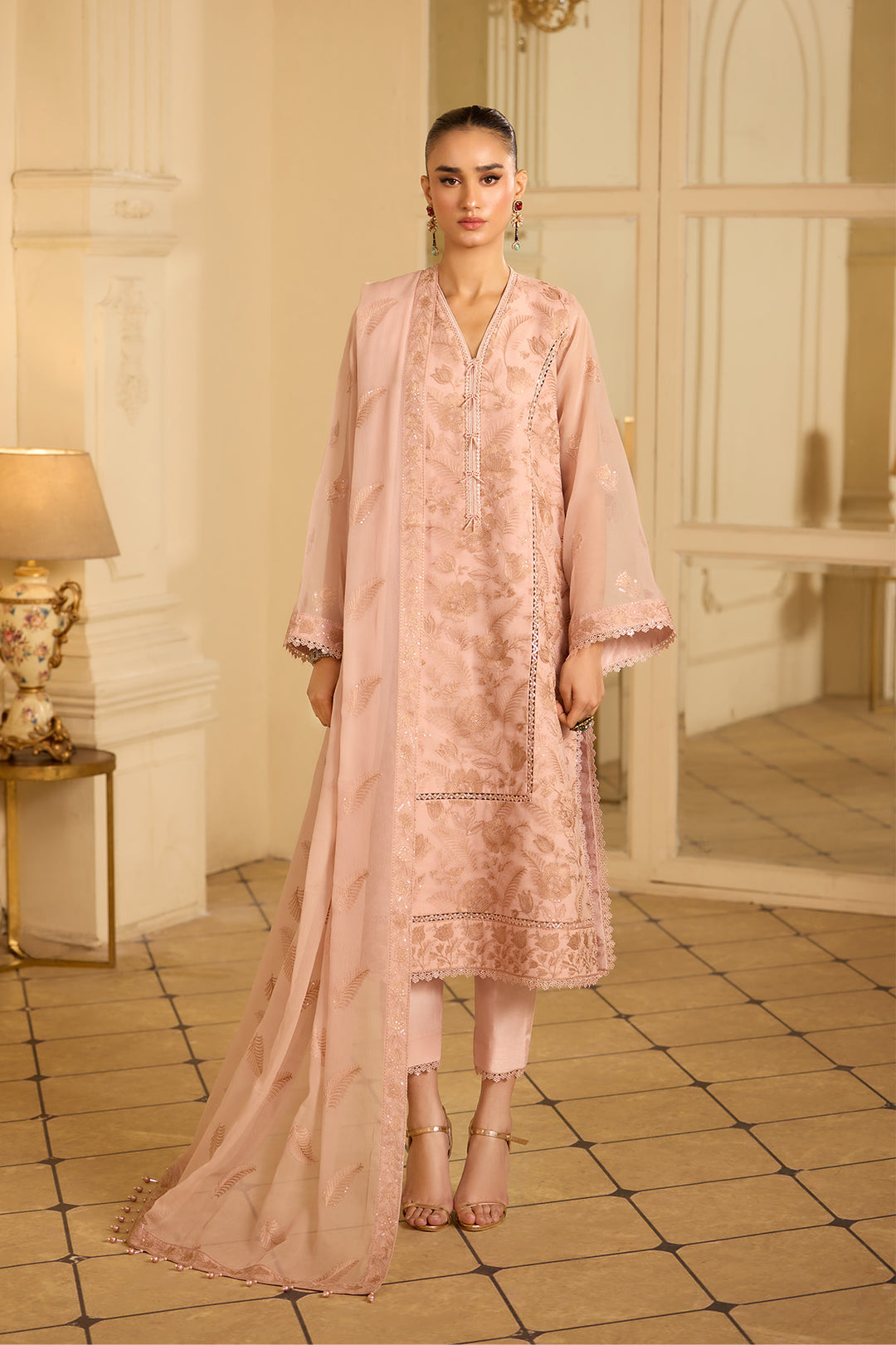 Embroidered Chiffon Unstitched