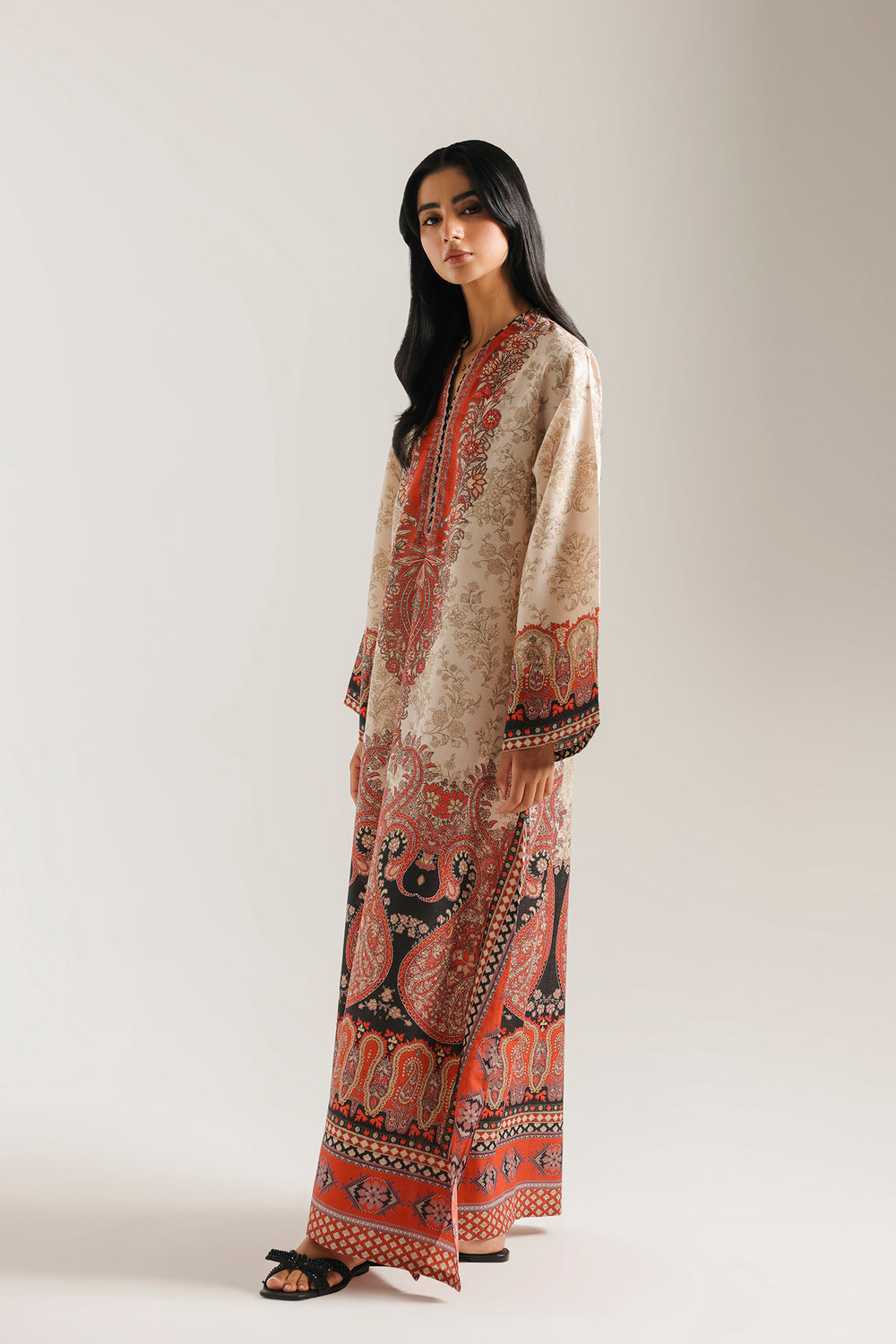 PRINTED KAFTAN