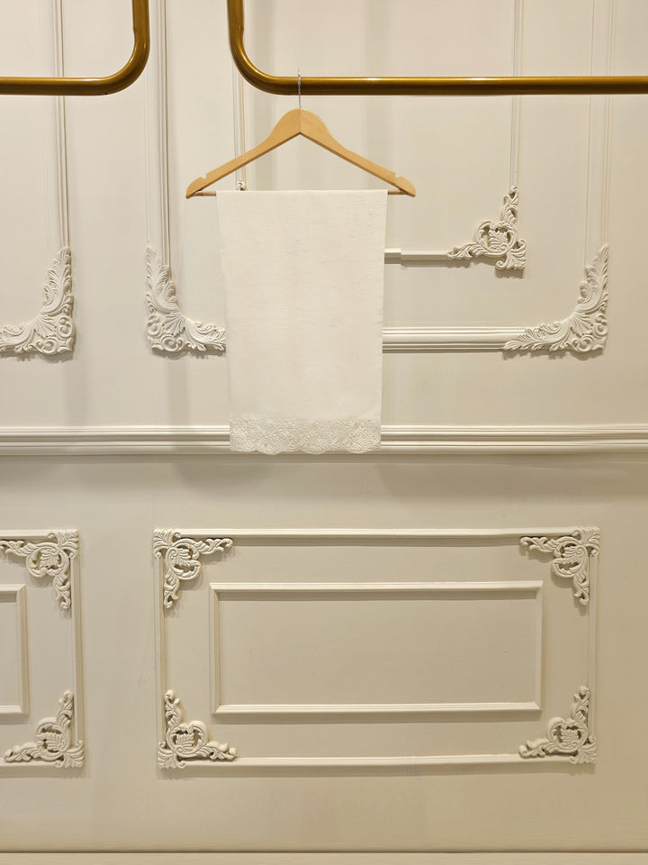 3 Piece - Embroidered Cambric Suit