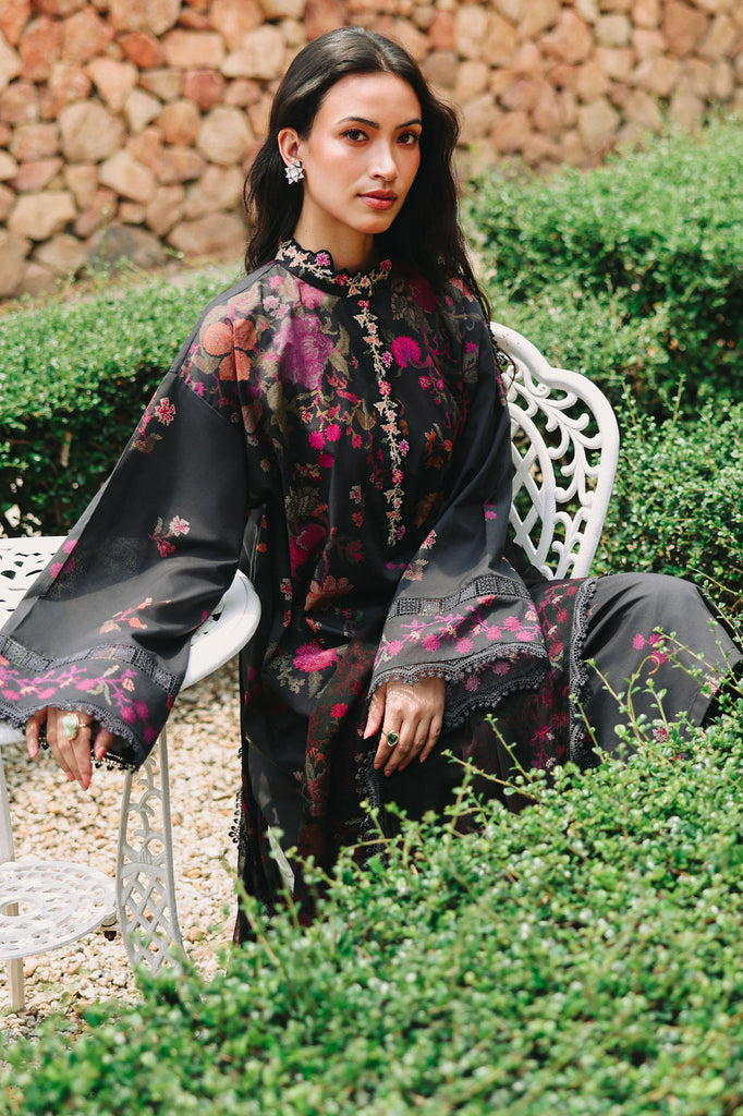 Premium Embroidered Lawn  3Pc
