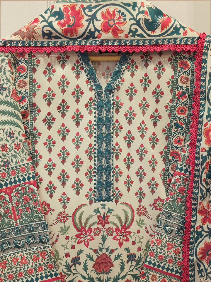 2 Piece Digital Printed Lawn Suit
