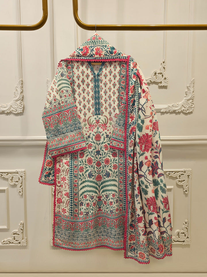 2 Piece Digital Printed Lawn Suit