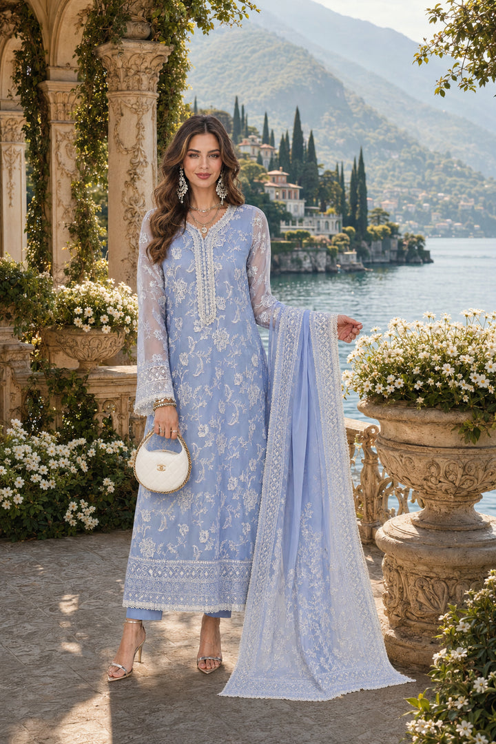 Nooriyah Luxury Embroidered Chiffon