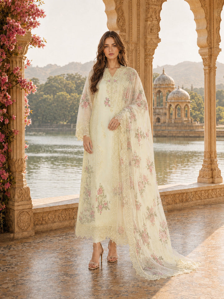 Nooriyah Luxury Embroidered Chiffon