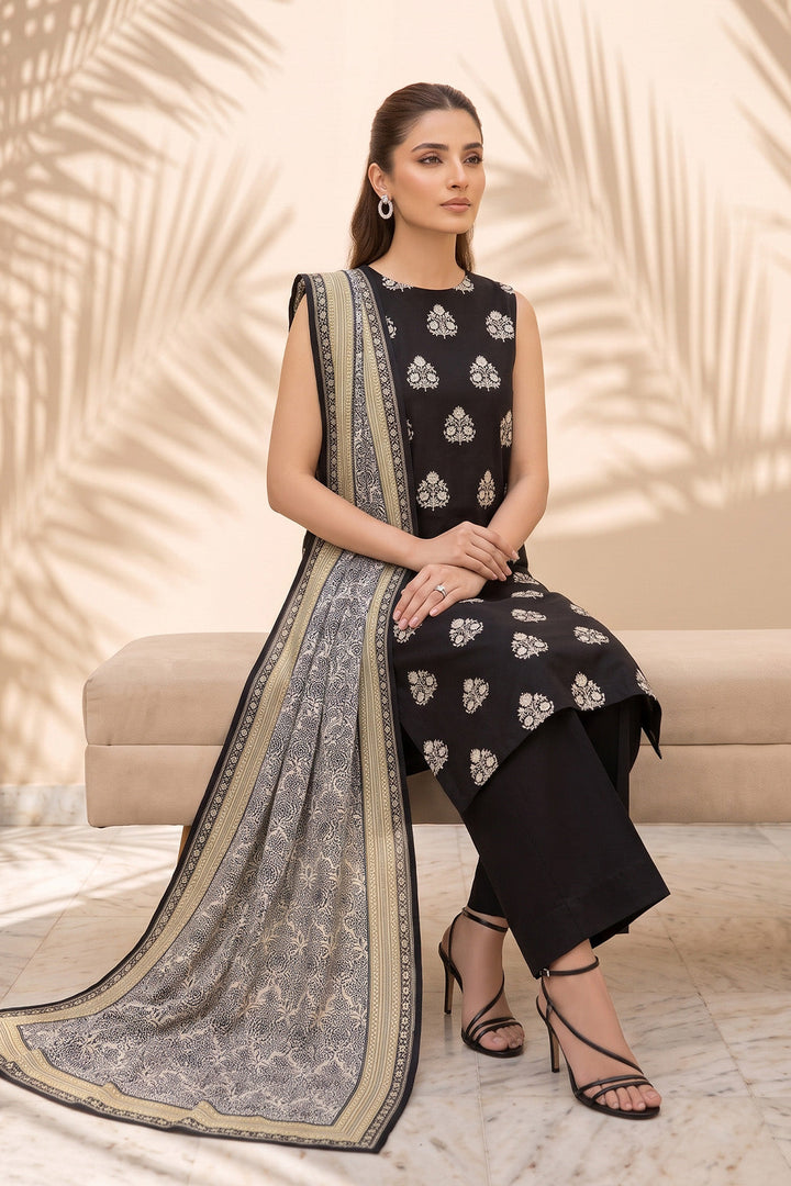 Embroidered - 2 Pc Lawn Suit