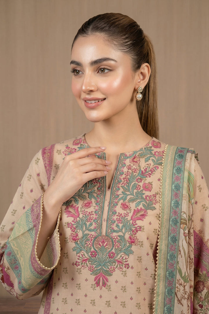 Embroidered - 2 Pc Lawn Suit