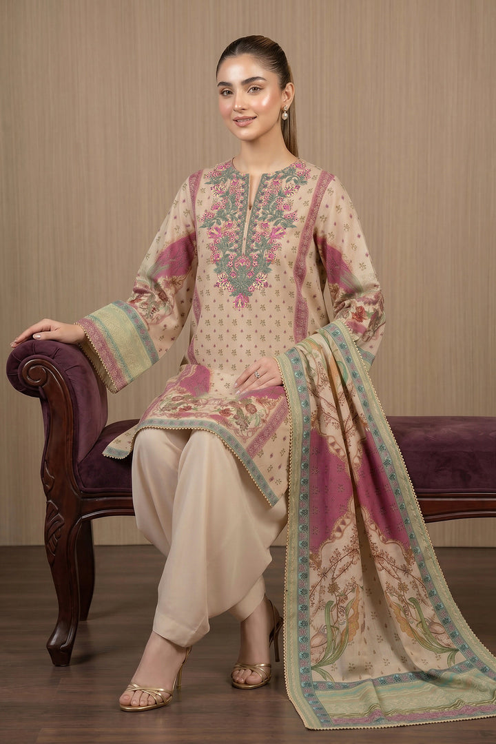 Embroidered - 2 Pc Lawn Suit