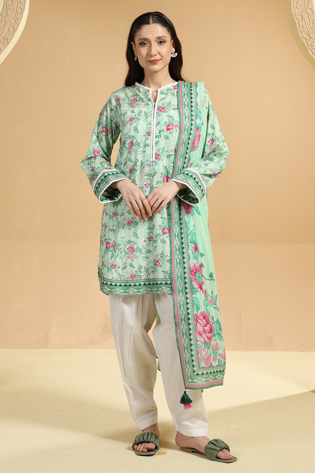 PRINTED LAWN 2 PIECE