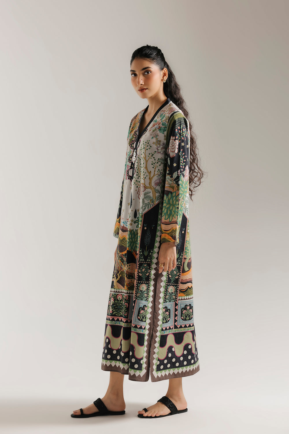 PRINTED DRESS